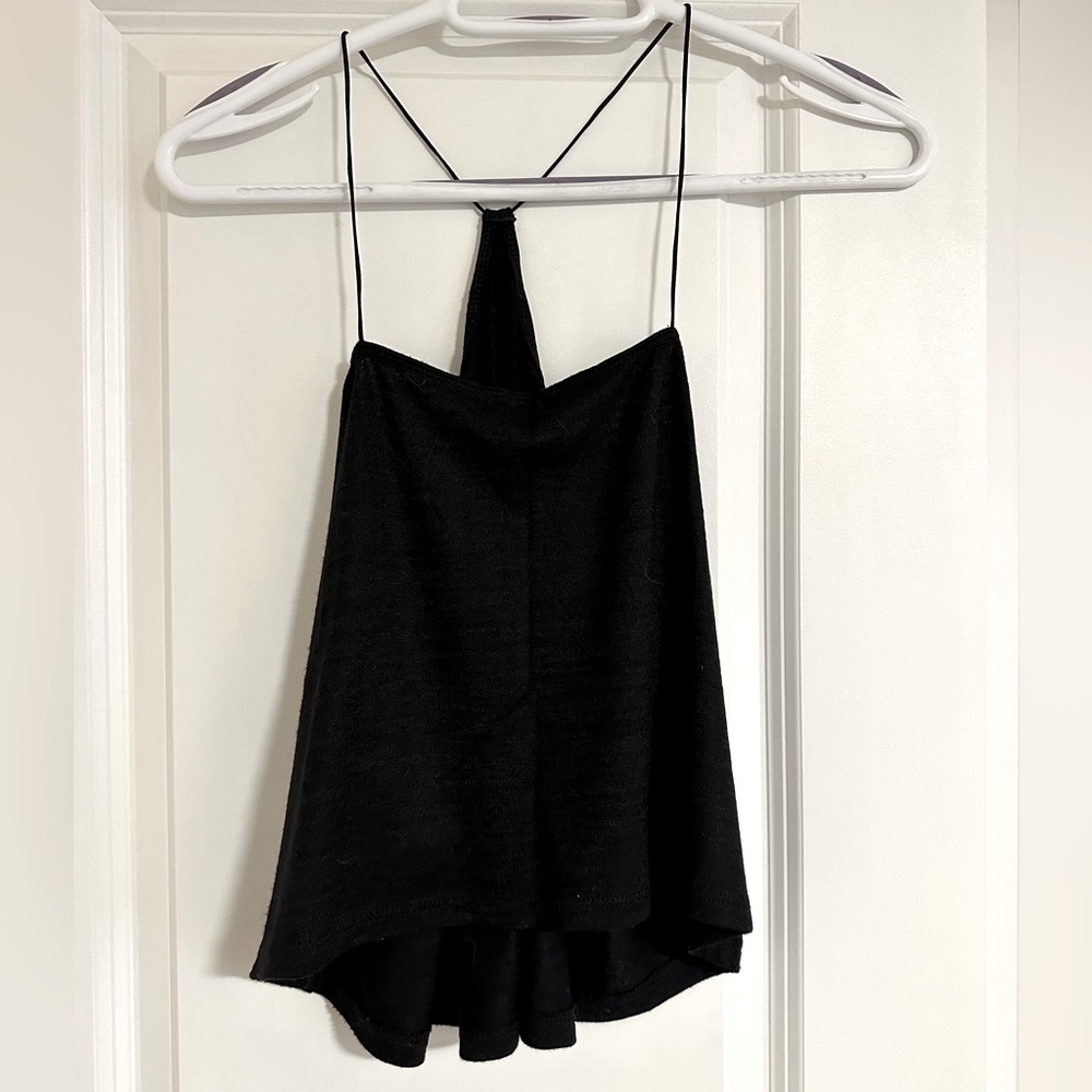 Aritiza High Neck Spaghetti Strap Tank
